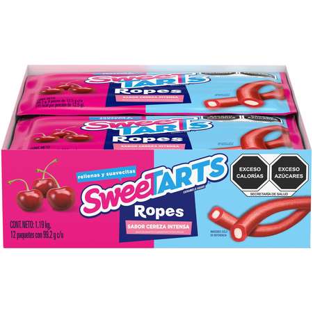 NESTLE Nestle Sweetart Cherry Punch Rope 3.5 oz., PK48 00079200556662U